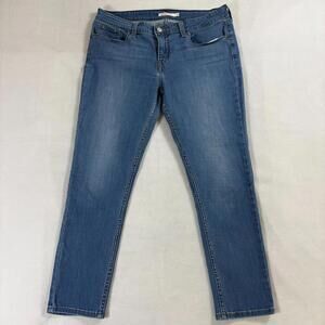 Levis 535 Super Skinny Jeans W32 Fits Like 32 X 25 Blue Stretch Denim Slim Y2K